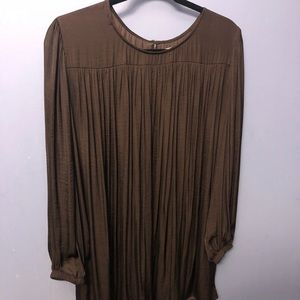 Urban outfitters burgundy tunic dress